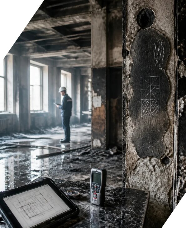 Обследование зданий после пожара в Ярославле от 15402 р. | ЭкспертизаРоссия