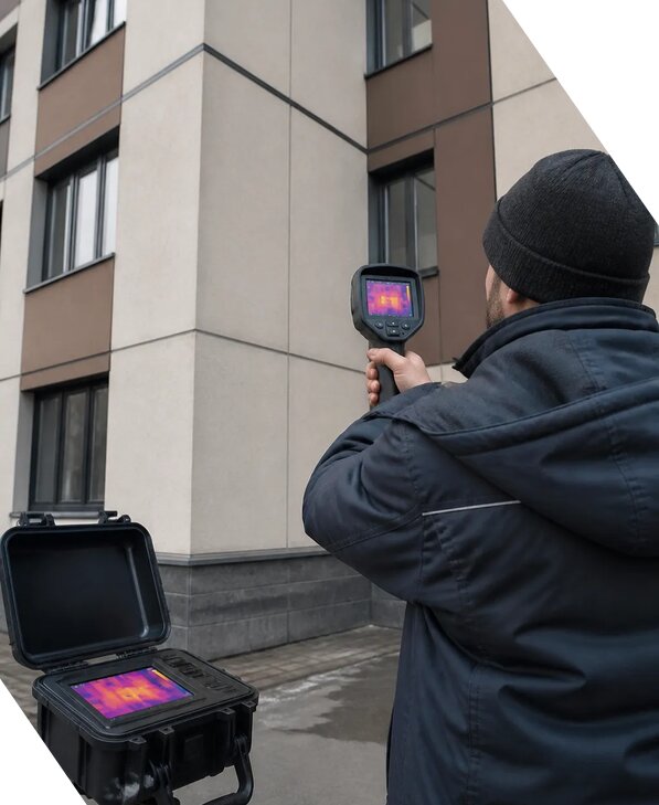 Тепловизионное обследование зданий и сооружений в Ярославле
